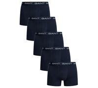 GANT Men's Trunk 5-Pack Underwear, Navy, One Size (Pack of 5)