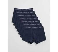 GANT Men's Trunks, Pack of 7, Underwear, Navy, Standard (Pack of 7)