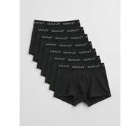 GANT Boxer Trunks Regular Waist – 7-Pack, Black – Medium