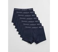Gant Mens Trunk 7-Pack - Marine Cotton - Size Medium