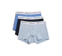 GANT Men's Trunks, Pack of 3, Underwear, Fresh Blue, Standard (Pack of 3)