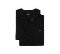 GANT Men's V-Neck T-Shirt 2-Pack Underwear, Black, One Size (Pack of 2)