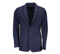 Gant Mens Wool Blazer Classic Notch Lapel - Dark Blue Nylon - Size EU 50 (Mens)