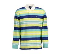Gant Mens Yellow Cotton Polo Shirt - Multicolour - Size Medium