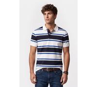 GANT Multistripe Ss Polo Evening Blue size M | Poloshirts Outlet | Men | Blue M