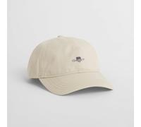 GANT Shield Cotton Twill Cap - O/S, Putty