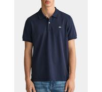 GANT Original Pique Mens Rugger Polo Shirt - 433 Evening Blue - 433 Evening Blue - XXL