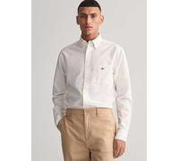 Gant Oxford Regular Fit Long Sleeve Shirt White 5XL Men