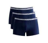 Gant Pack of 3 Fitted Trunks Persian Blue