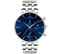 GANT Park Hill Day-Date II G121003 - Man - 43 mm - Analogue - Quartz - Mineral Glass Blue 22 mm