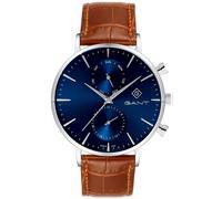 GANT Park Hill Day-Date II G121019 - Man - 43 mm - Analogue - Quartz - Mineral Glass Blue 22 mm