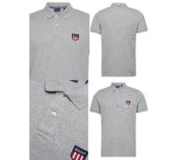 GANT Polo Shirt Retro Shield Polo Shirt Pique Logo T-Shirt Top Poloshirt XL