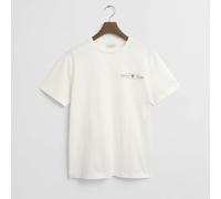 GANT Printed Graphic T-Shirt, Eggshell - Large