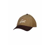 GANT Pure Cotton Corduroy Logo Baseball Cap Brown Mix