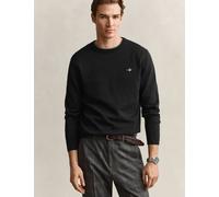 GANT Pure Cotton Crew Neck Jumper Black