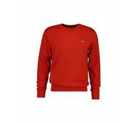 GANT Pure Cotton Crew Neck Jumper Red