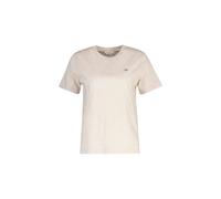 GANT Pure Cotton Logo T-Shirt Stone