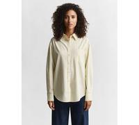 GANT Pure Cotton Poplin Striped Shirt Yellow Mix