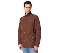 GANT QUILTED WINDCHEATER MID JACKET, MAHOGANY BROWN, M