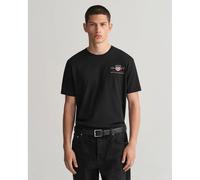 Gant Reg Archive Shield Emb Short Sleeve T-shirt Black L Men