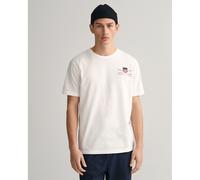 Gant Reg Archive Shield Emb Short Sleeve T-shirt White XL Man