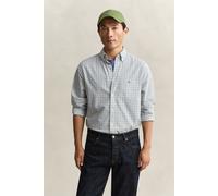 GANT Reg Classic Poplin Check Herb Green size S | Casual Shirts Outlet | Men | Green S