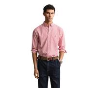 GANT REG Classic Poplin Stripe Shirt Rose-red