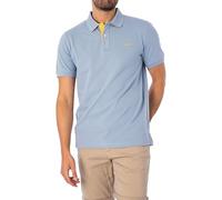 GANT REG Contrast Pique SS Rugger, Dove Blue, XL
