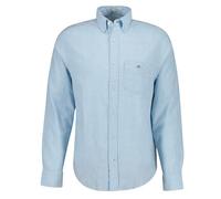 GANT REG Cotton Linen Shirt Sky Blue