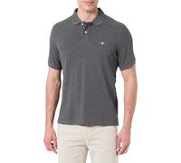 GANT REG EMB Archive Shield Polo Shirt, Antracite Melange, XL