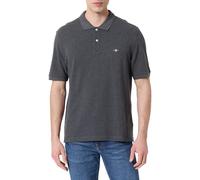 GANT REG EMB Archive Shield Polo Shirt, Antracite Melange, XXL