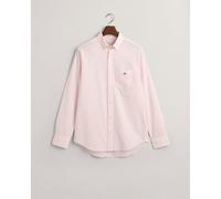 GANT Mens Fit Gingham Poplin Shirt Light Pink XXL