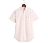 Gant Reg Poplin Short Sleeve Shirt Pink M Men