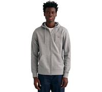 Gant Reg Shield Full Zip Sweatshirt Grey L Men