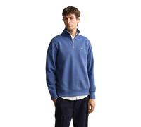 GANT Mens Half Zip Sweatshirt Vintage Blue XL