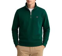 GANT REG Shield Half Zip Sweat, Deep forest green, XL