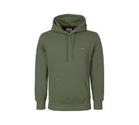 GANT Mens Regular Fit Shield Logo Pullover Hoodie - 379 Dry Herb Green