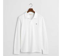 Gant Reg Shield Rugger Long Sleeve Polo White M Men