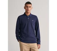 Gant Reg Shield Rugger Long Sleeve Polo Blue M Men