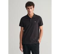 Gant Reg Shield Short Sleeve Polo Black M Men