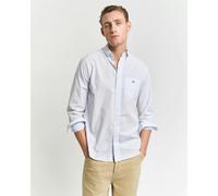 GANT Regular Classic Poplin Banker Shirt, Light Blue - X-Large