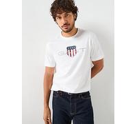 GANT REG Archive Shield T-Shirt, White, Medium