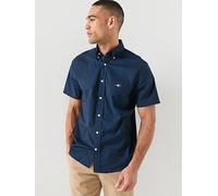 Gant Reg Poplin Long Sleeve Shirt Blue L Men
