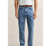 GANT Regular Fit Clean Wash 5 Pocket Jeans Light Blue
