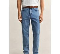 GANT Regular Fit Clean Wash 5 Pocket Jeans Light Blue