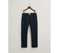 Gant Mens Regular Jeans - Navy Cotton - Size 36W/32L