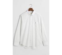 Gant - - Regular Fit Micro Print Shirt In Eggshell White 3240160 113 - Xxl