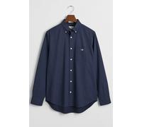 Gant - - Regular Fit Micro Print Shirt In Evening Blue 3240160 433 - L