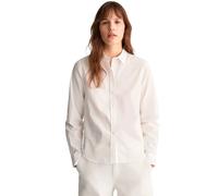 Regular Fit Poplin Shirt for Women Gant Classic Blanc 38