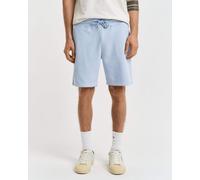 Men's GANT Regular Fit Shield Logo Sweat Shorts - Black - Size: 33/32/32
